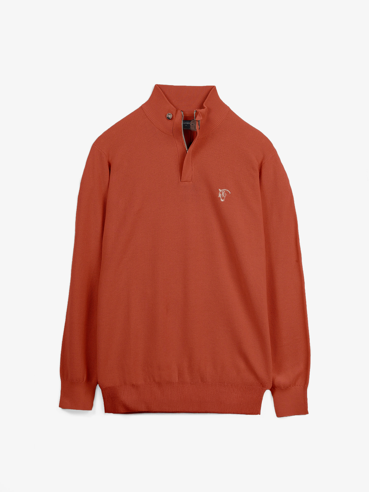 Half-Zip Structured Sweater | Óxido