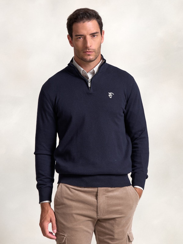 Pull demi-zippé | Marino