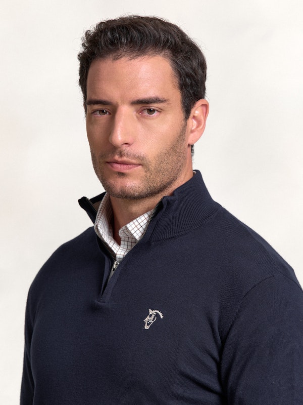 Pull demi-zippé | Marino