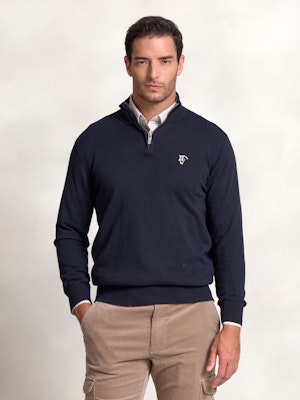 Half Zip Sweater | Marino