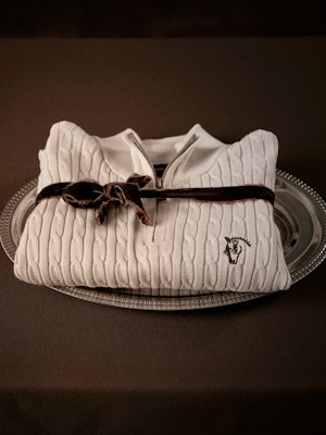 Jersey de Media Cremallera de Ochos | Nude