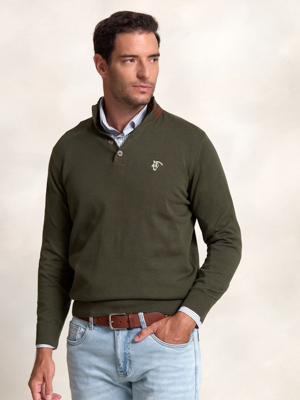 Pull à boutons | Caza