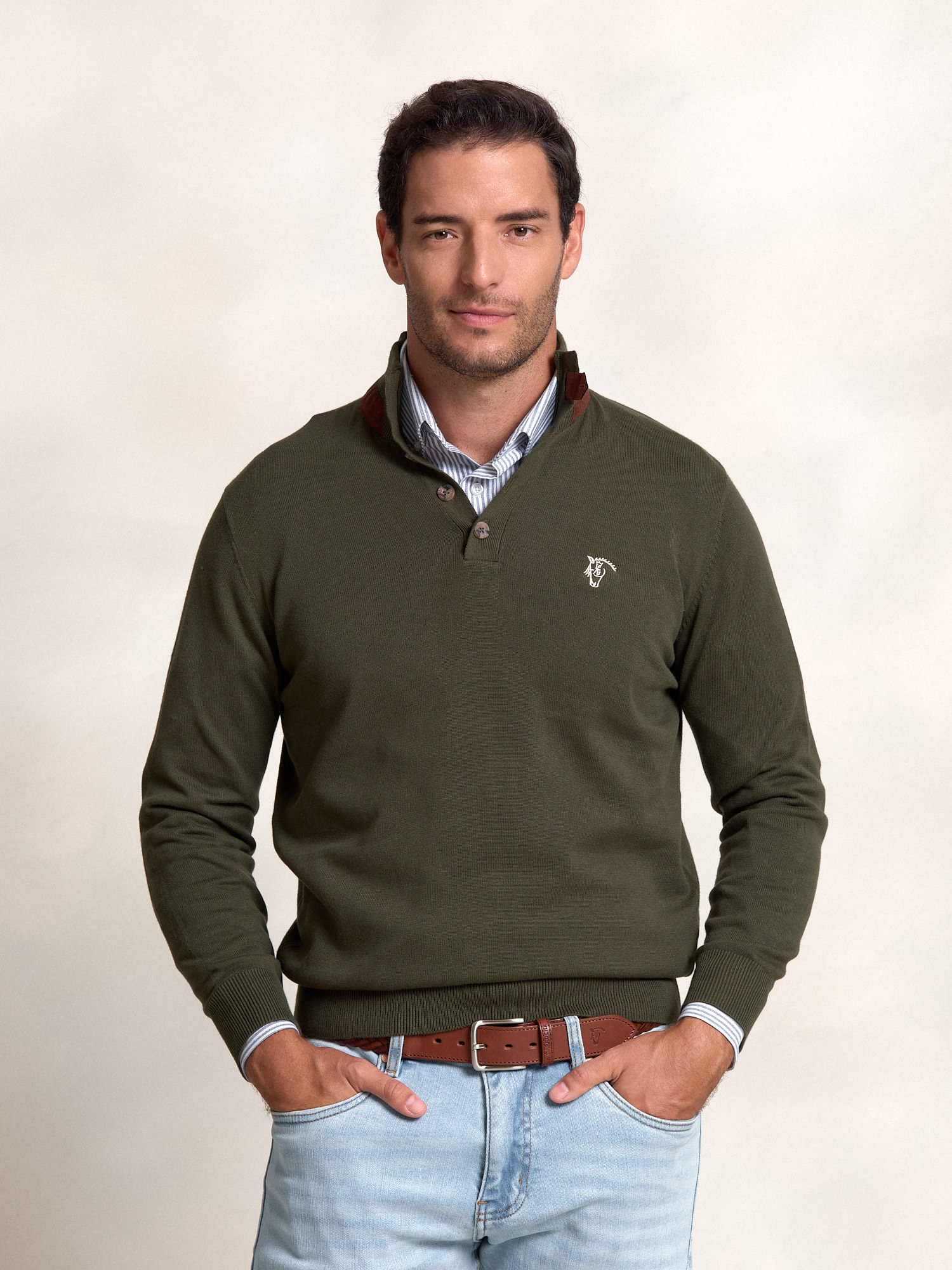 Jersey con Botones | Caza