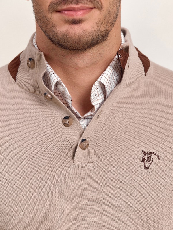 Pull à boutons | Piedra