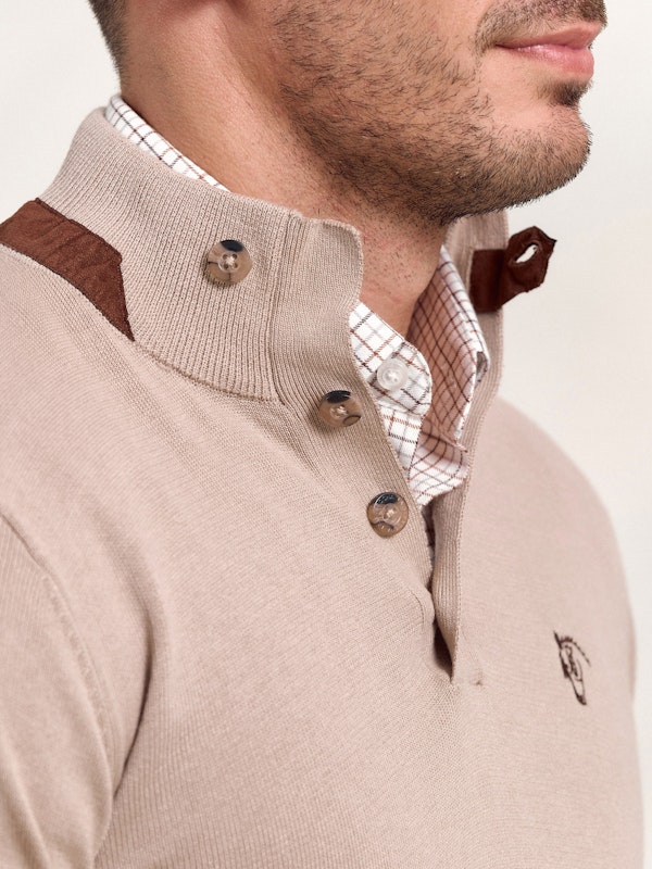 Pull à boutons | Piedra