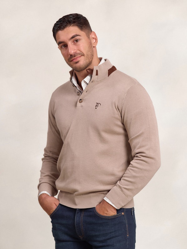 Buttoned Sweater | Piedra