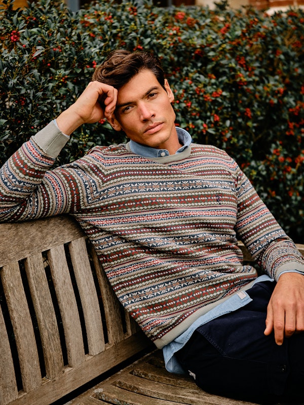 Fair Isle Sweater | Basil