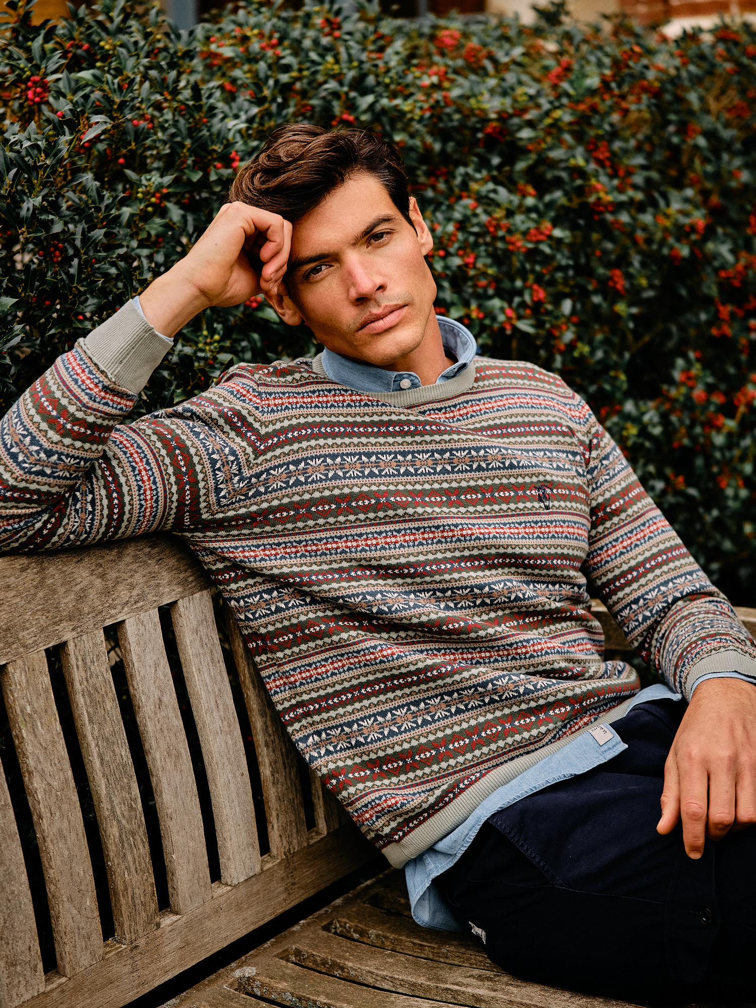 Jersey Fair Isle | Basil 