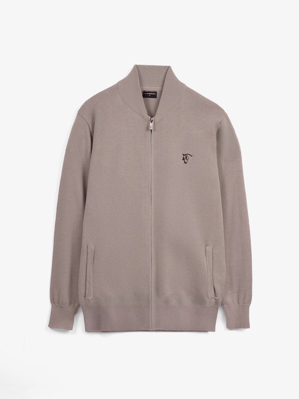 Zipper Cardigan | Piedra