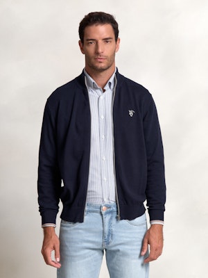 Equestrian Cardigan | Marino