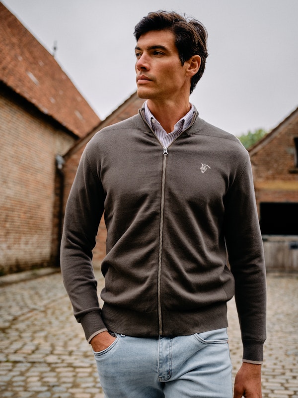 Cardigan Equestrian | Tostado