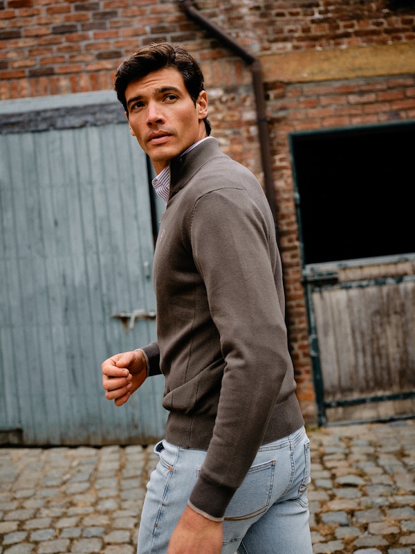 Cardigan Equestrian | Tostado