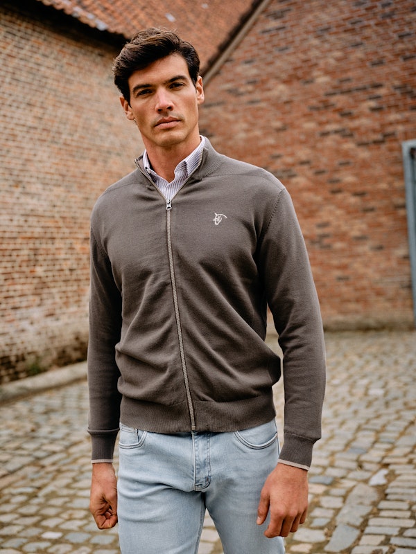 Cardigan Equestrian | Tostado