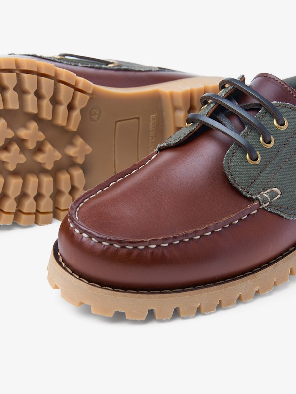 Sapato Náutico Bicolor