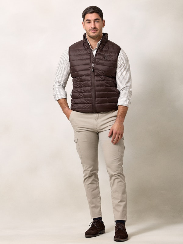 Doudoune sans manches | Moka