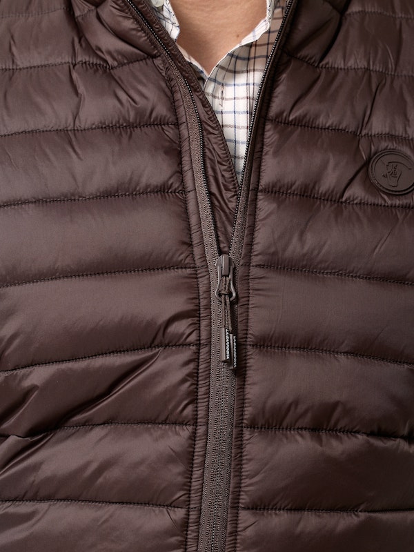 Doudoune sans manches | Moka