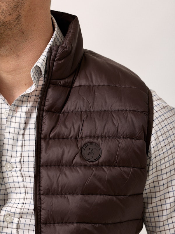 Doudoune sans manches | Moka