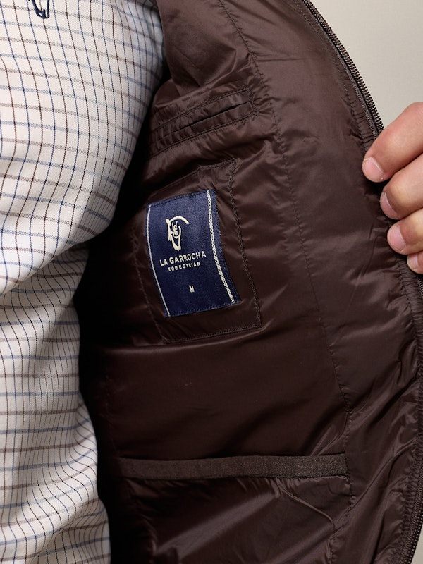 Doudoune sans manches | Moka