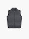 Quilted Vest | Plomo