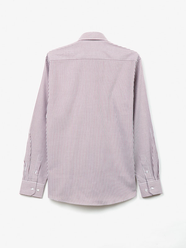Camisa Oxford Listrada | Burgundy