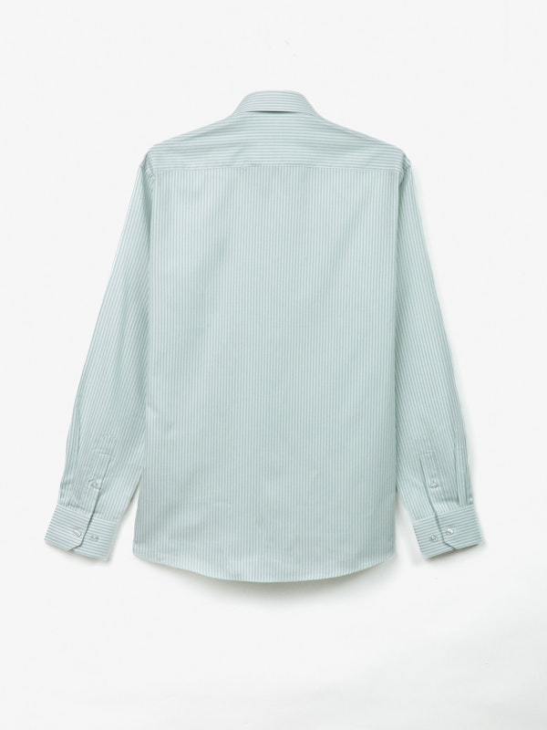 Camisa Oxford Listrada | Salvia