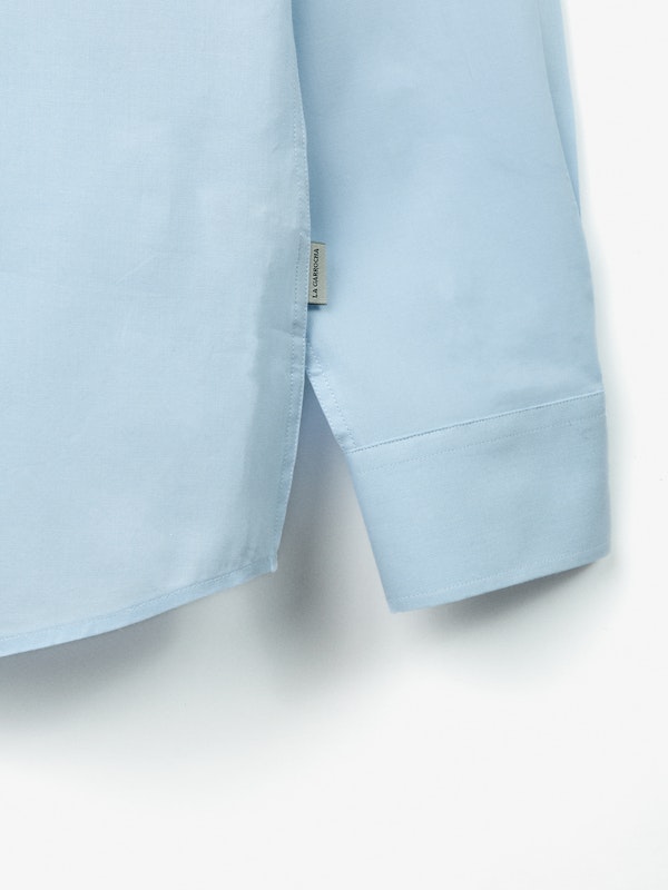 Camisa Oxford | Celeste