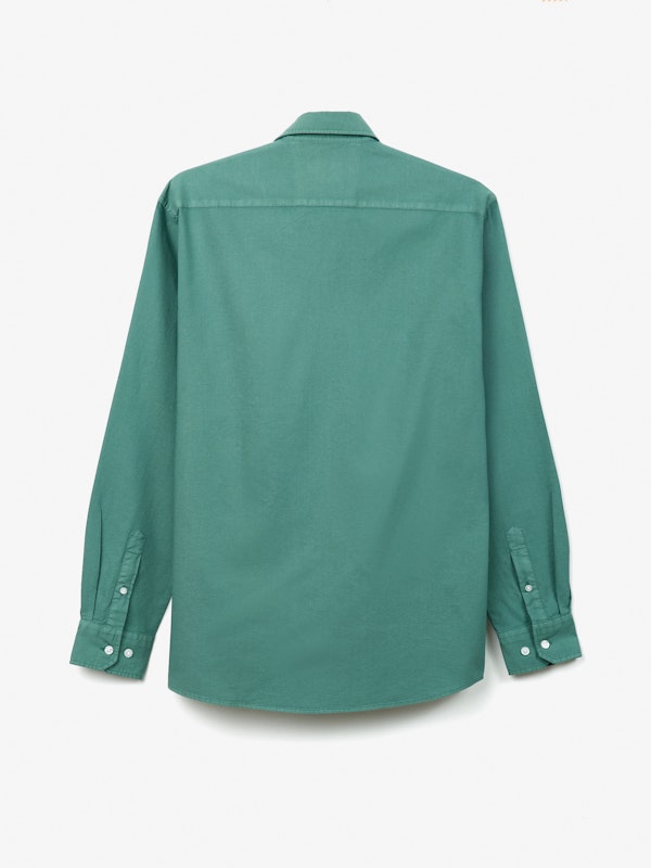 Camisa Garment Dyed | Cactus