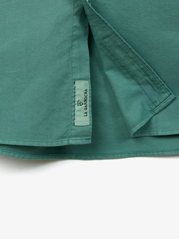 Camisa Garment Dyed | Cactus